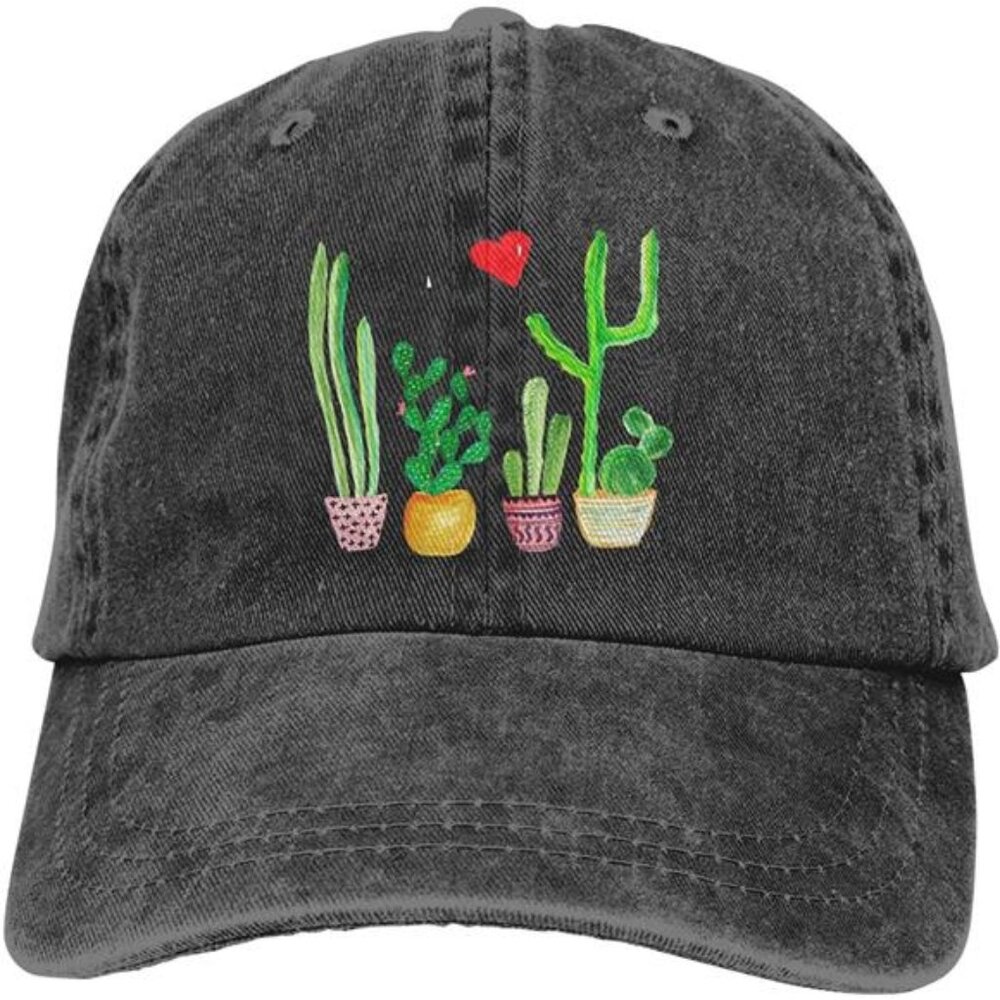 Unisex Denim Baseball Cap Adjustable Dad Hat Vintage Distressed Sun Protection